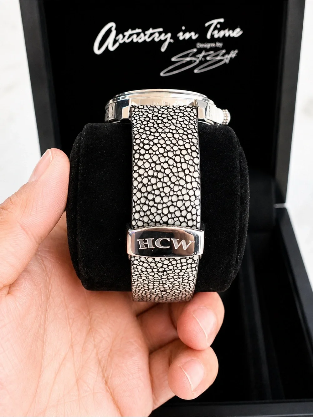 Steve Soffa Artistry in Time – Mechanical Madness Skull Watch (ART716)